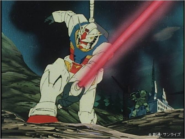機動戦士ガンダム TVシリーズの公式放送資料画像