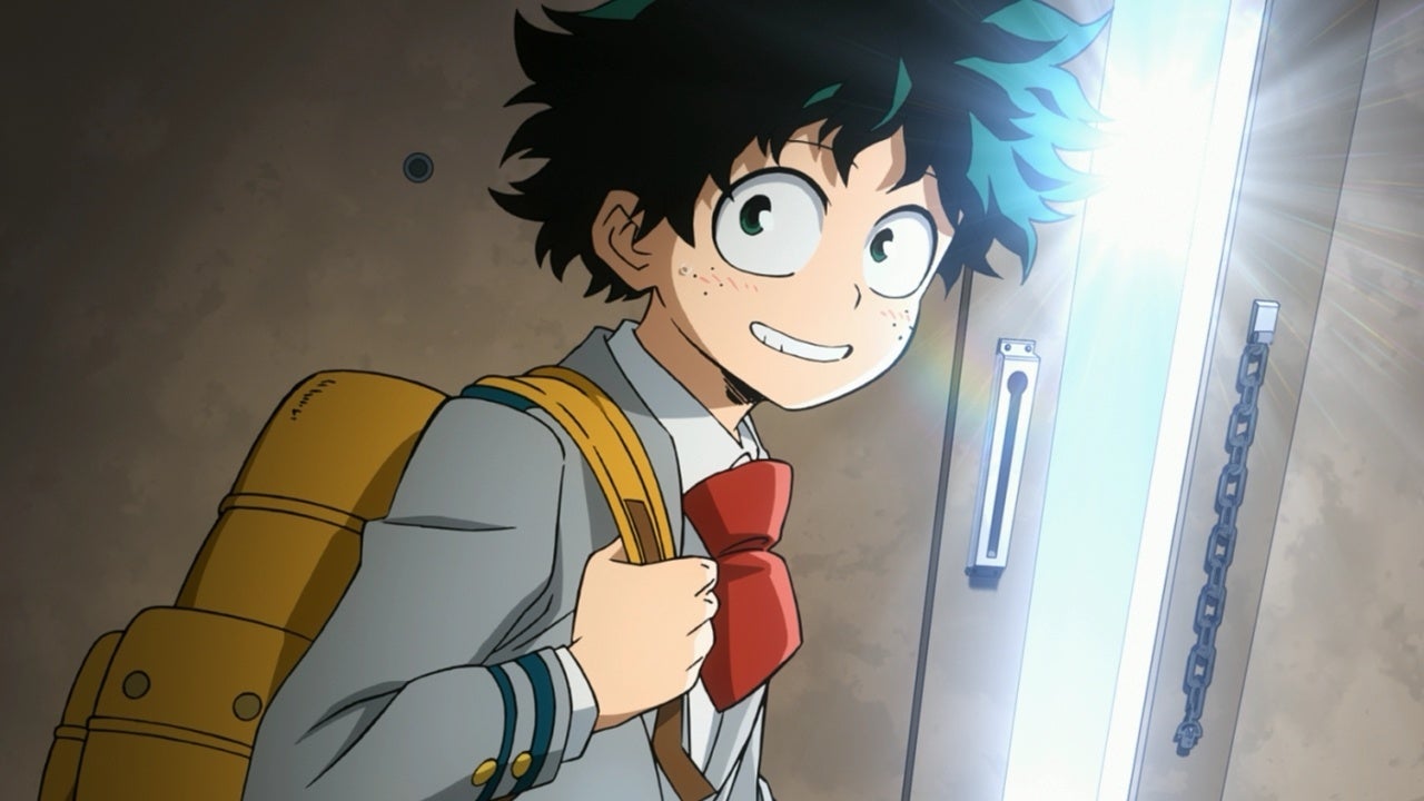 僕のヒーローアカデミア TV第1期の緑谷出久の公式提供場面カット